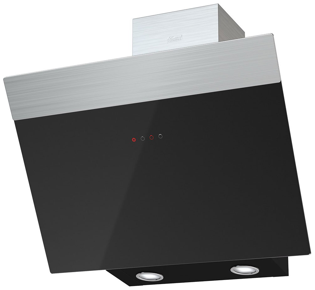 Изображение товара Вытяжка Krona Kristen 600 black/inox S