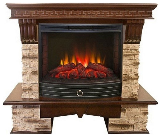 

Каминокомплект Realflame Rockland 25/25,5 AO с Evrika 25,5 LED