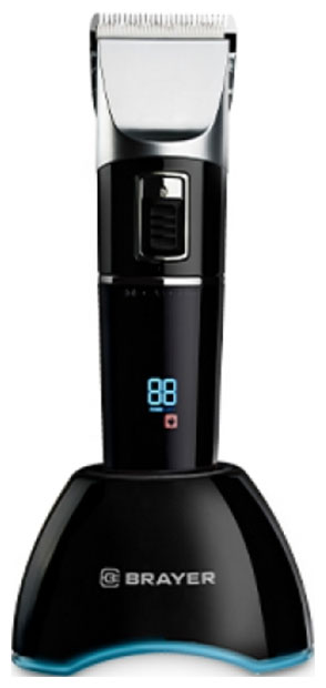 Изображение товара Машинка для стрижки волос Brayer BR3402 с регулируемой длиной и LED-дисплеем Изображение товара Машинка для стрижки волос Brayer BR3402 с регулируемой длиной и LED-дисплеем