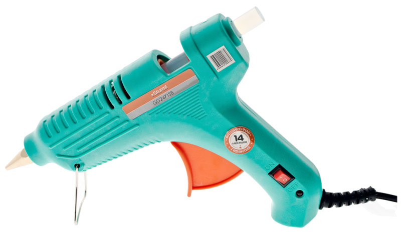 Изображение товара Клеевой пистолет Sturm! GG2471SB, медное сопло, 2 стержня