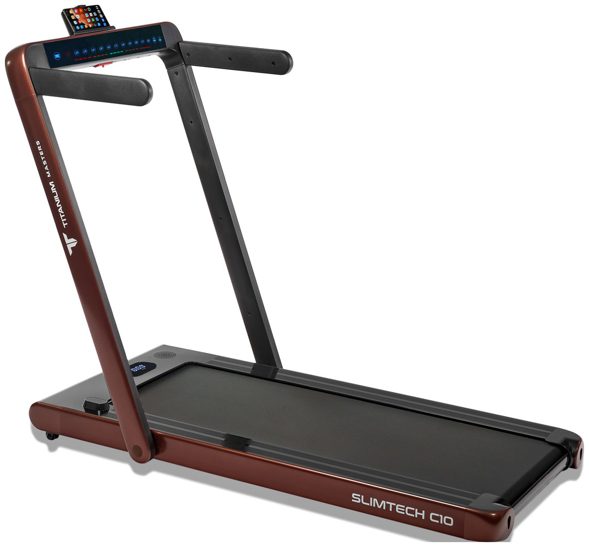 Беговая дорожка Titanium Masters Slimtech C10 (коричневая)