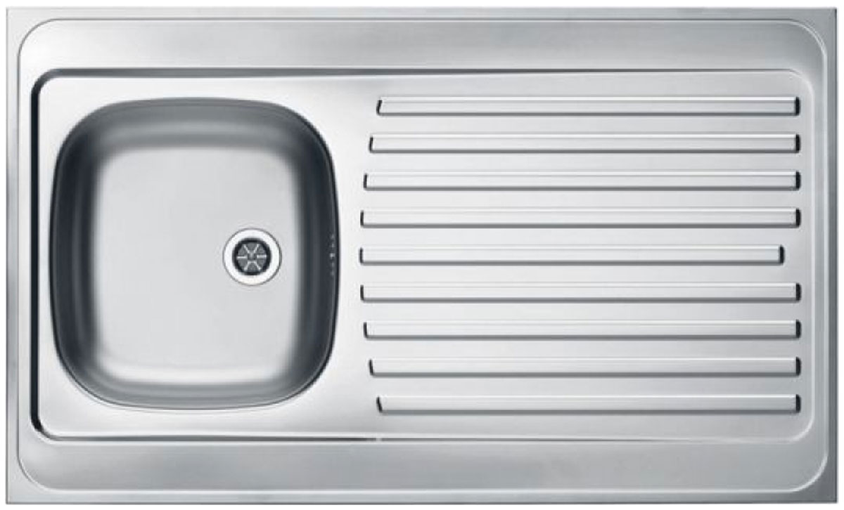 

Кухонная мойка Alveus CLASSIC 70 NAT 1000X600 1X с сифоном 1011717 (1108745), Нержавеющая сталь