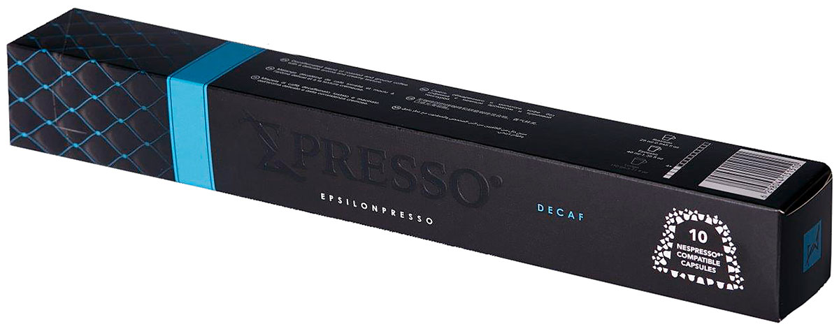 Кофе в капсулах Epsilonpresso DECAF 10 капсул