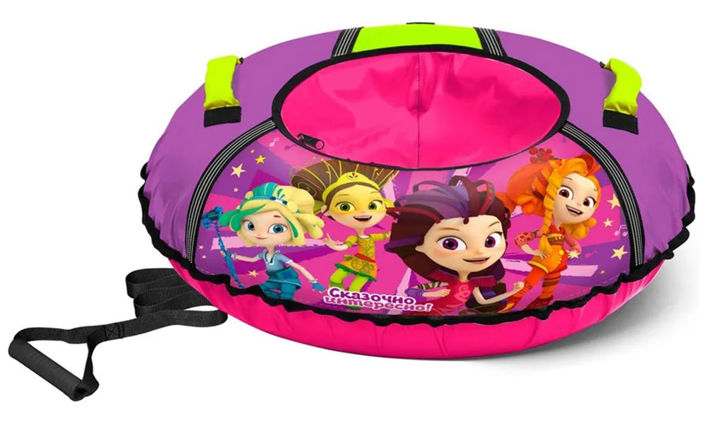 

Тюбинг принтованный Ника Сказочный патруль, 90 см (ТБ1-90/СП), Разноцветный