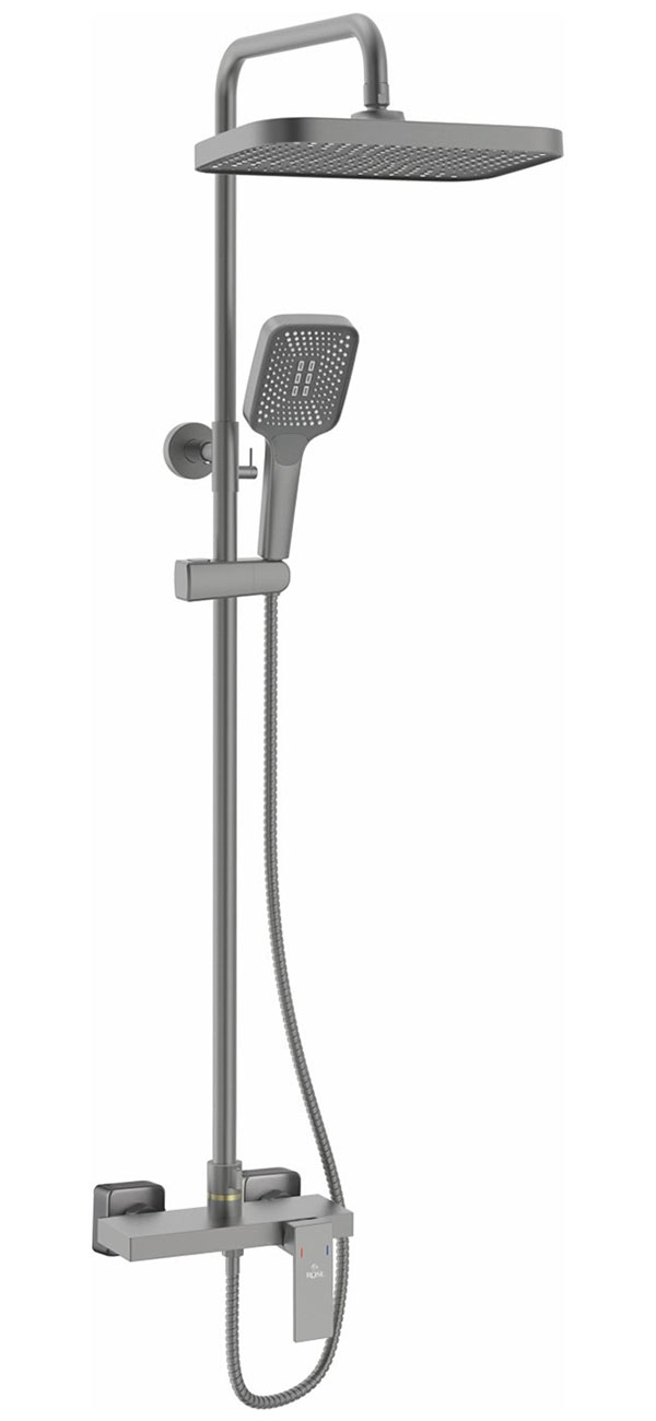 Изображение товара Душевая система Rose R18T пепельный цвет с тропическим душем