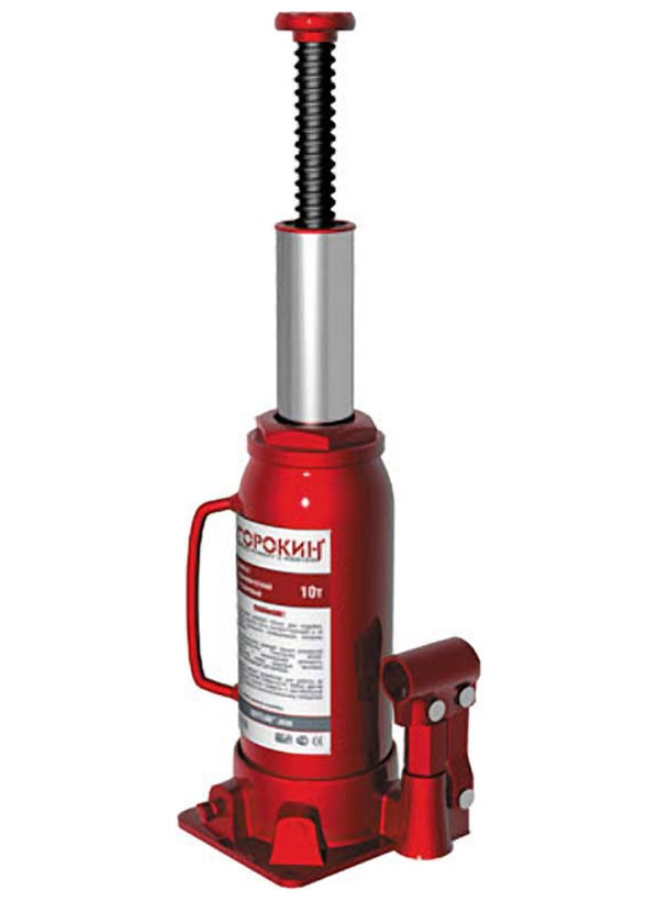 

Домкрат Сорокин 10 т (3.10), Красный