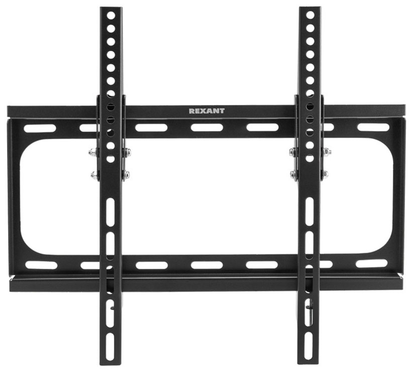 Изображение товара Кронштейн для телевизора Rexant наклонный 26-55 дюймов 35 кг сталь черный