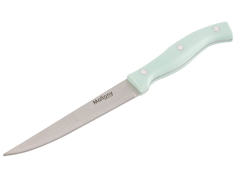 Изображение товара Нож с пластиковой рукояткой Mallony MENTOLO универсальный 12,7 см (103511)