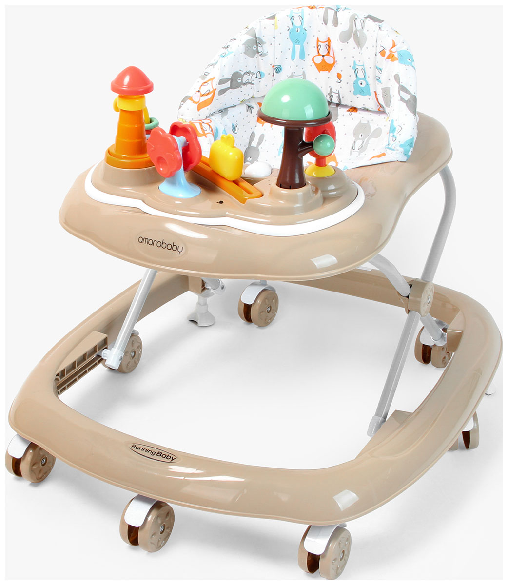 Изображение товара Xодунки Amarobaby Running Baby, с электронной игровой панелью (AB23-21RB-12) коричневый