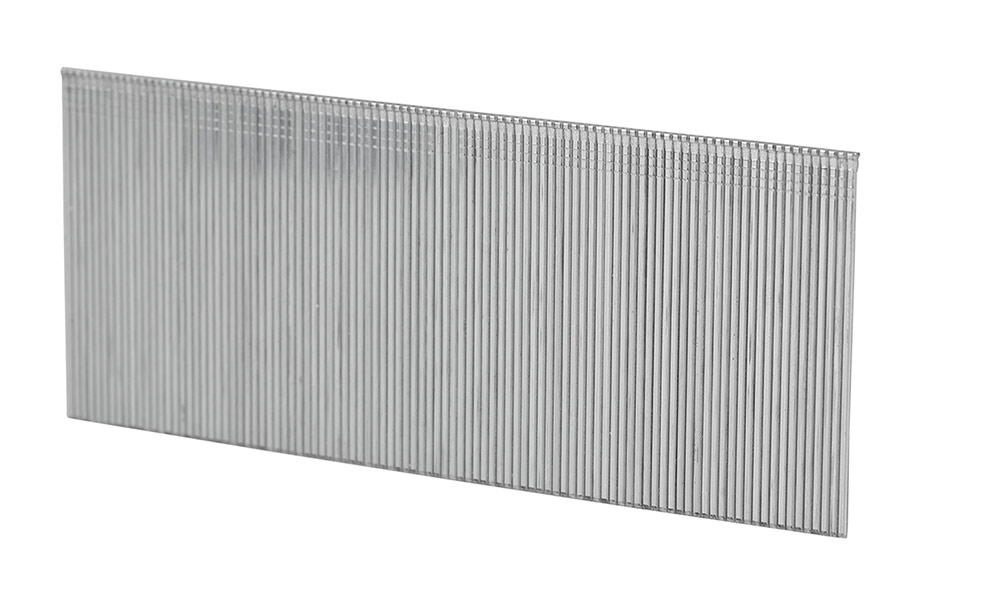 Изображение товара Гвозди для пневмостеплера Patriot ANG 210R, отделочные, тип 18GA, сечение 1.25x1.0, шляпка 2 мм, длина 50 мм, сталь 5000 штук (PNF 50S)