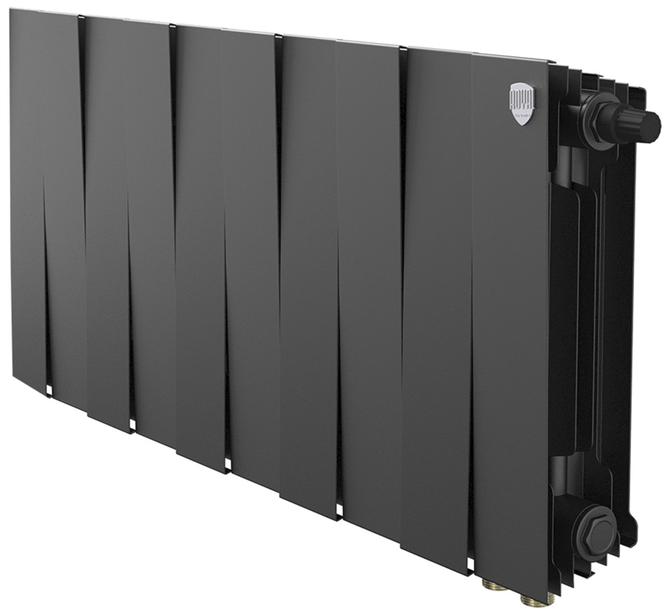 Изображение товара Водяной радиатор отопления Royal Thermo PianoForte 300 Noir Sable VDR80 - 10 секций