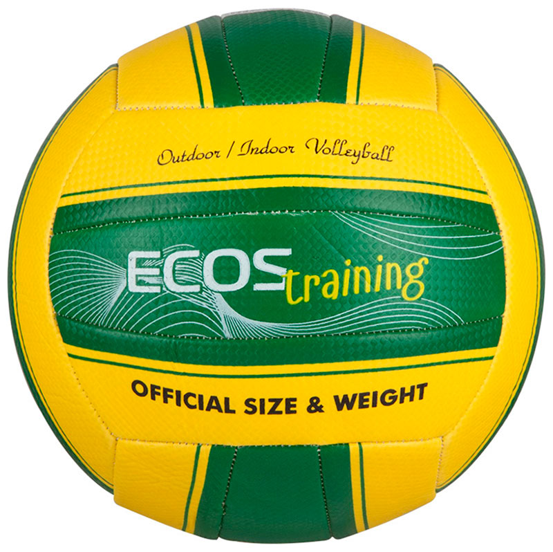 Изображение товара Мяч волейбольный Ecos Training N 5 высокое качество для тренировки и игры