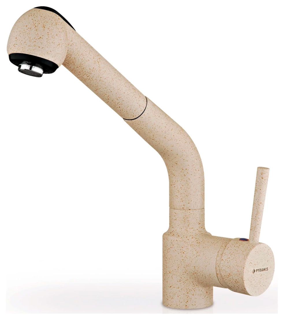 

Кухонный смеситель Pyramis BALATA, латунь/беж (090910701), Бежевый