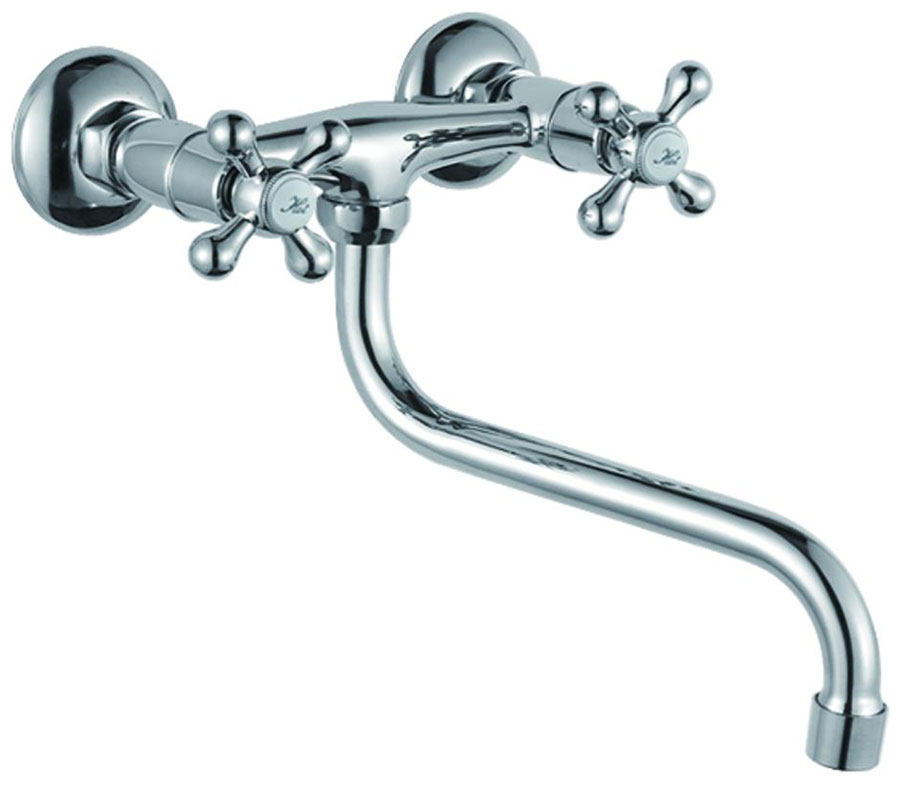 Изображение товара Смеситель для кухни настенный D-Lin хром (D141810)