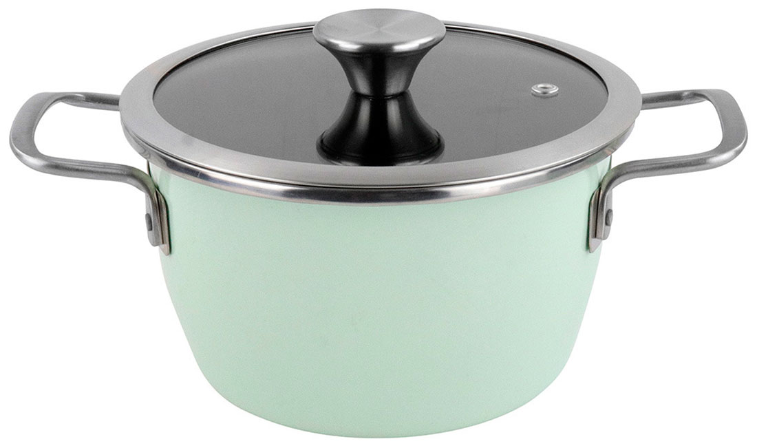 фото Кастрюля с крышкой vitrinor nordic mint 20