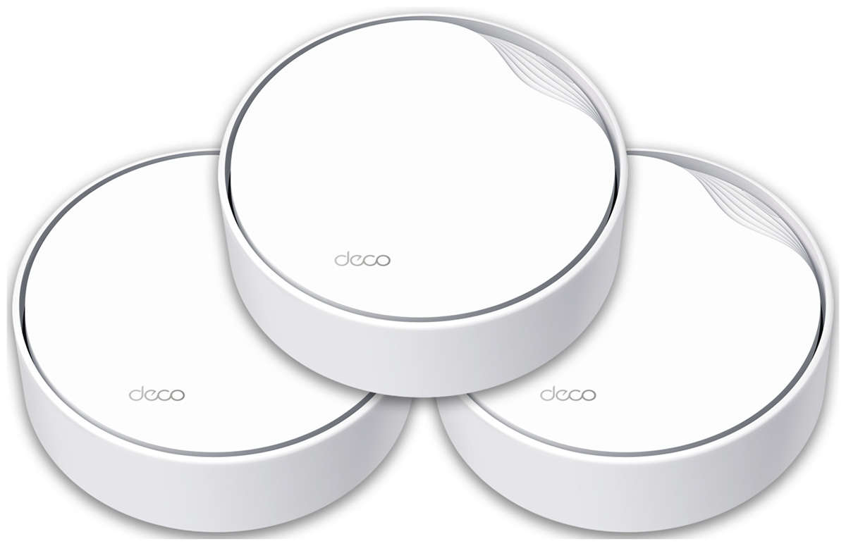 Mesh-система TP-Link AX3000 Deco X50-PoE (3-pack) Mesh-система TP-Link AX3000 Deco X50-PoE (3-pack) цена и фото