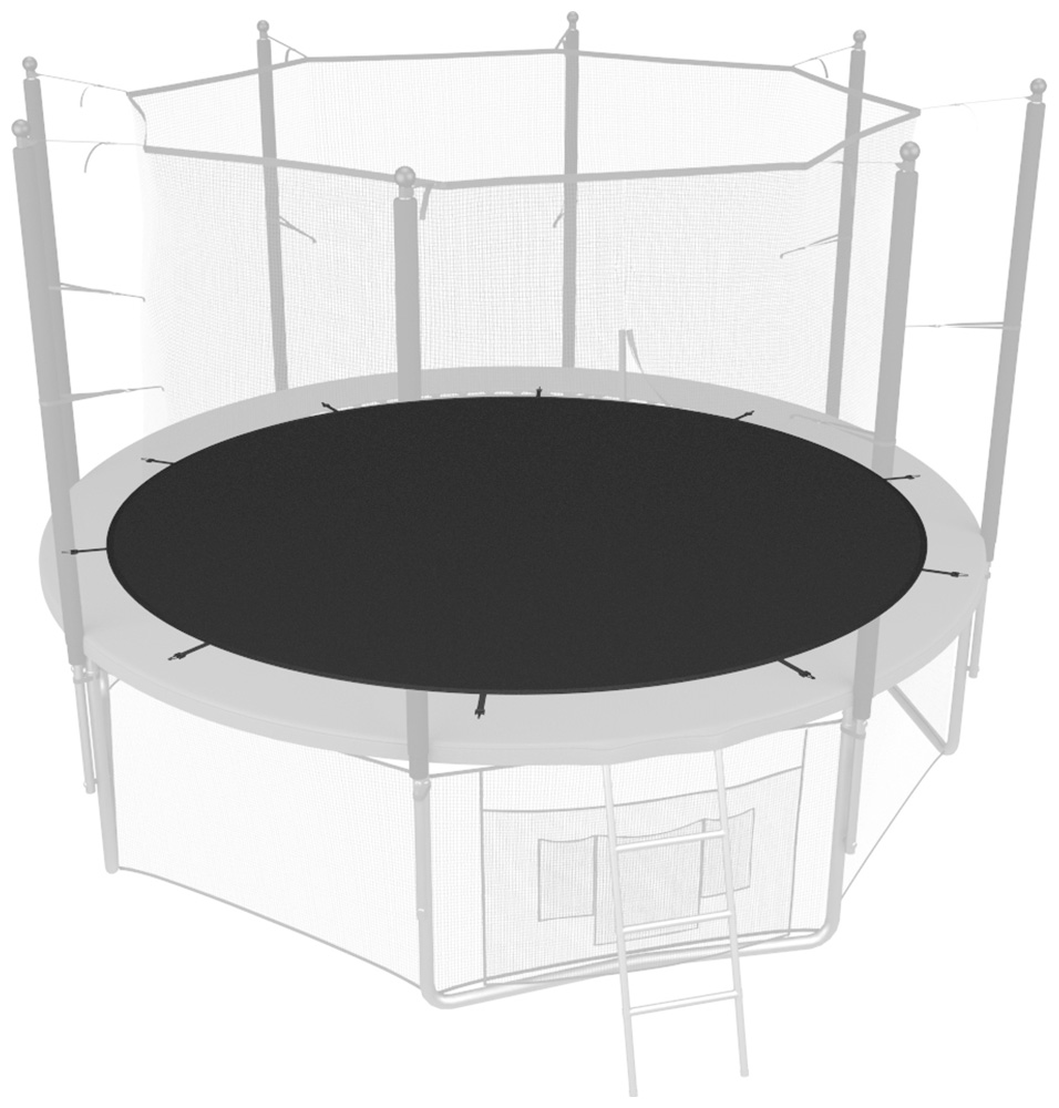 Изображение товара Водонепроницаемый чехол для батута UNIX Line 12 ft Черный защитный