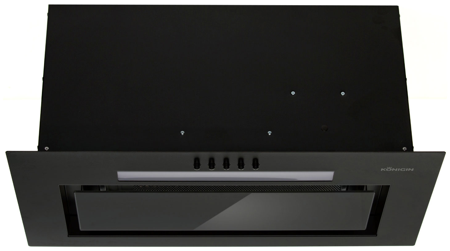 Изображение товара Вытяжка Konigin Awe Black 60 полностью встраиваемая стильная и тихая модель