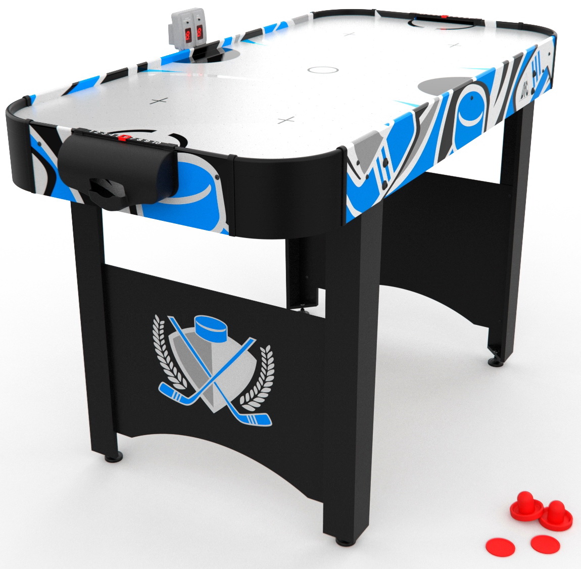 Изображение товара Игровой стол DFC аэрохоккей BALTICA 48" с электронным табло и комплектом аксессуаров