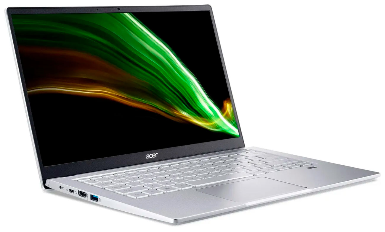 Ультрабук Acer Swift 3 SF314-43-R16J (NX.AB1ER.018), серебристый