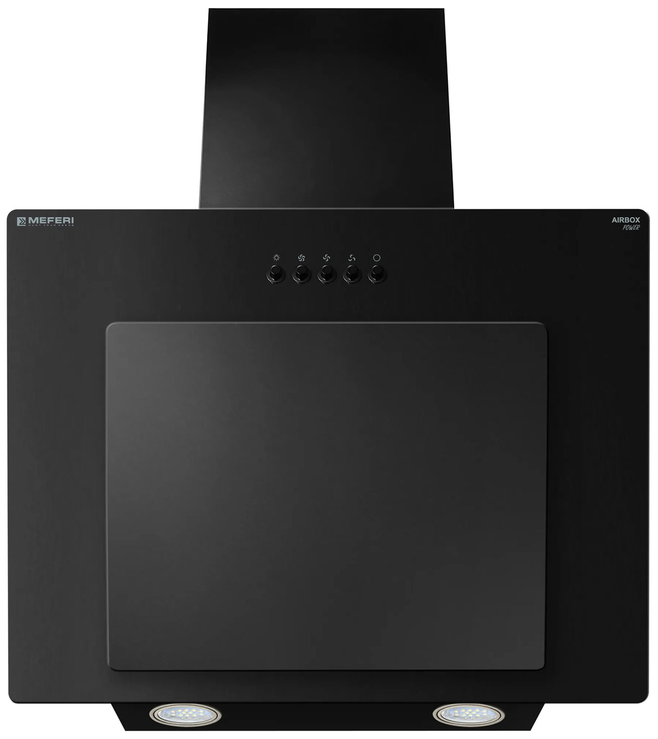 

Вытяжка Meferi AIRBOX60BK POWER, Черный