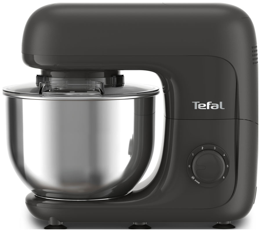 Изображение товара Кухонная машина Tefal Bake Essential QB161H38, черный/ серый