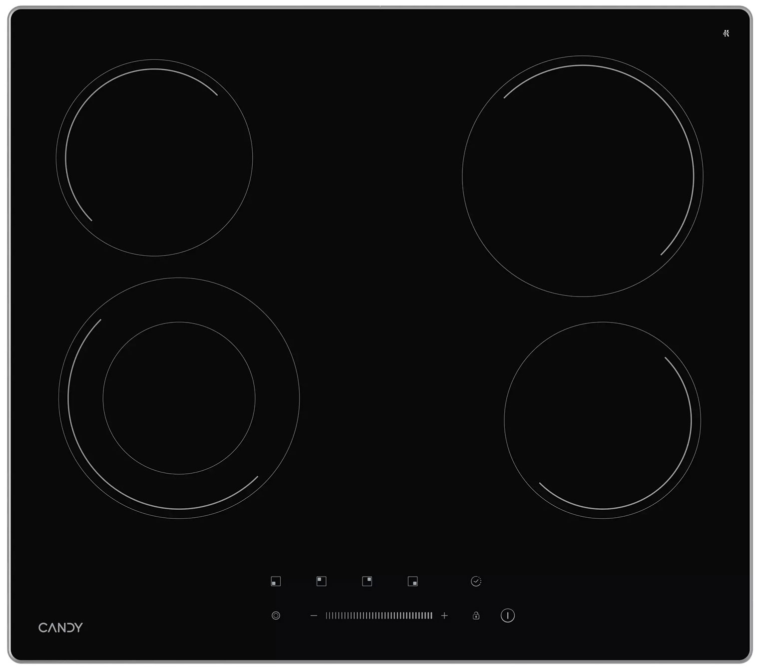 Изображение товара Электрическая варочная панель Candy CHXC64TDAB 4 конфорки стеклокерамика
