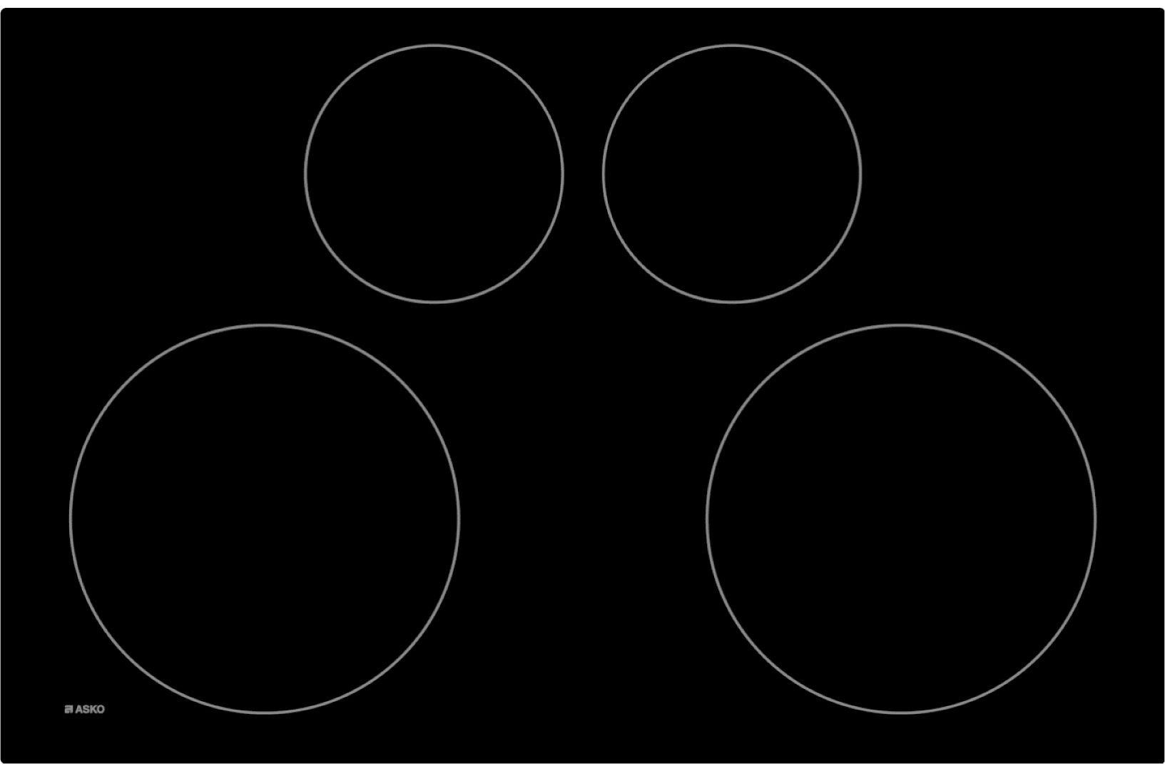 

Электрическая варочная панель Asko HI2841FBG1, Черный