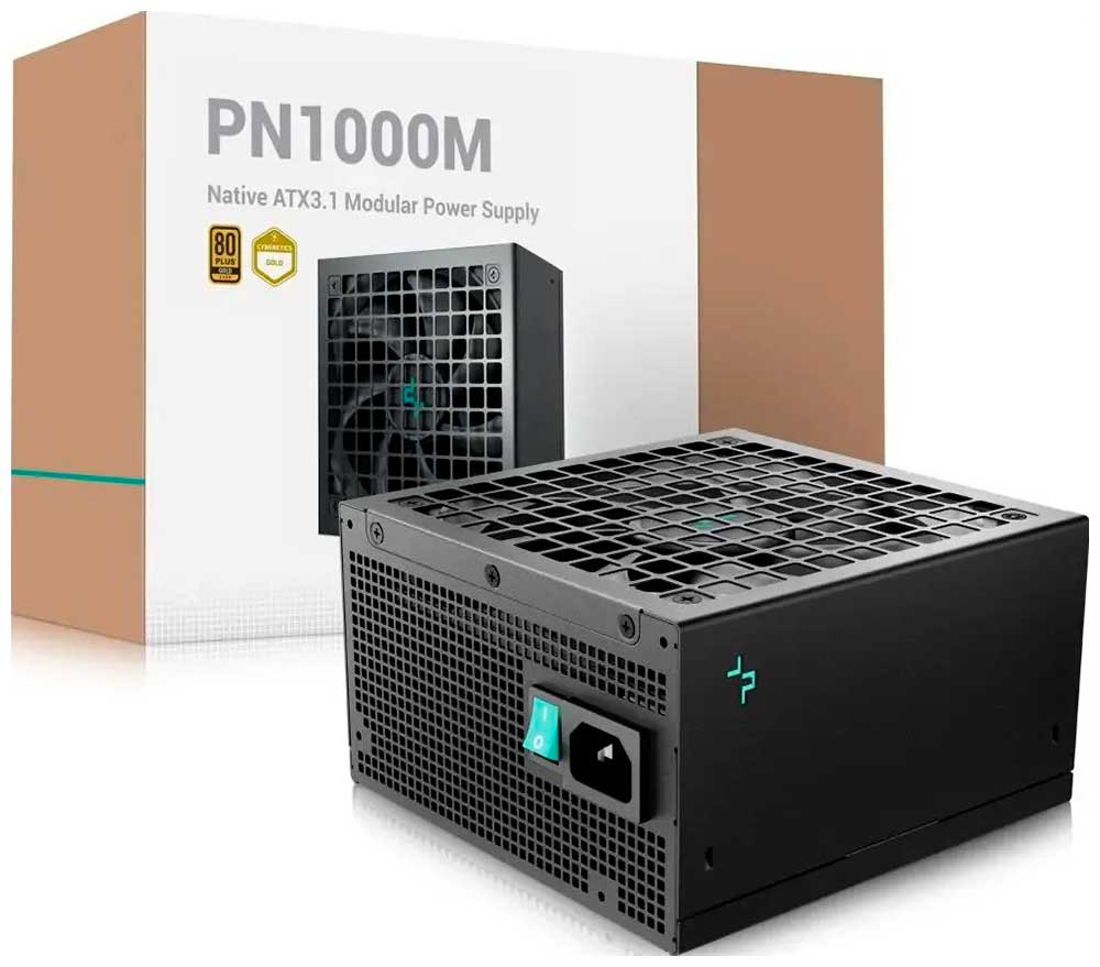 Изображение товара Блок питания Deepcool ATX 1000W PN1000M Gen.5 gold (R-PNA00M-FC0B-WGEU)