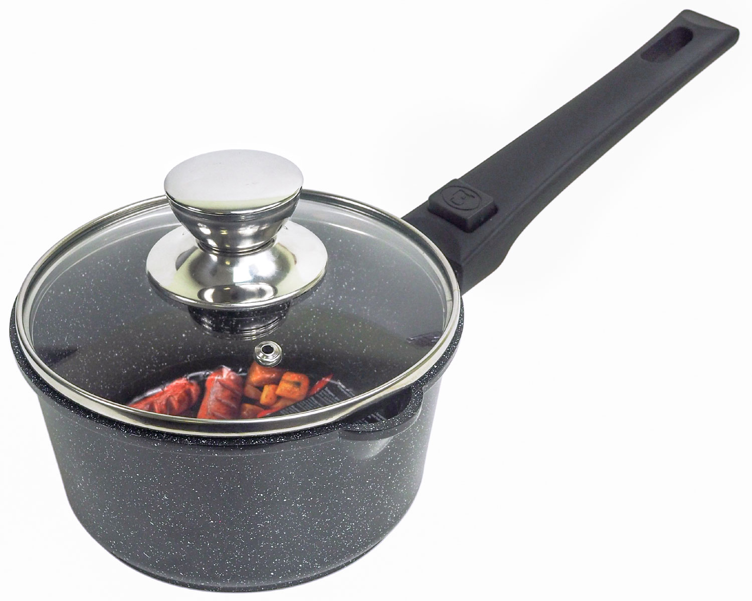 Изображение товара Ковш Panairo Raitens induction 1.4 л с крышкой и съемной ручкой