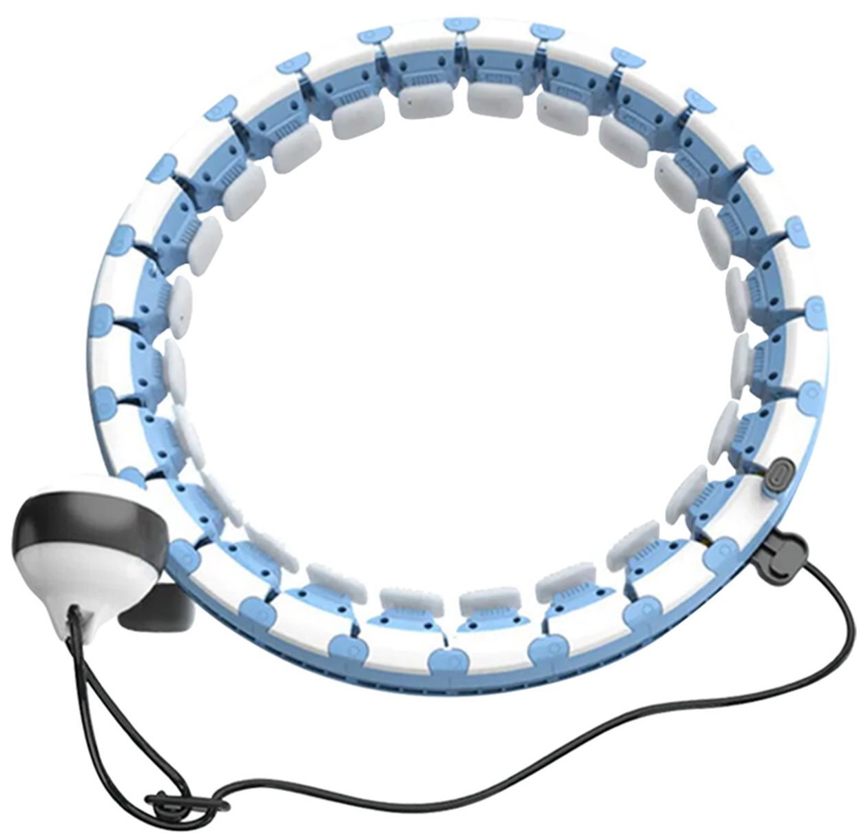 Изображение товара Массажный обруч ХулаХуп Unix Fit, разборный, 110 см, двухцветный (ADLHHU24BE)