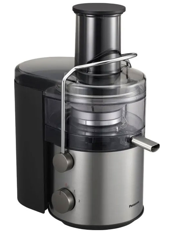 Изображение товара Соковыжималка Panasonic MJ-CB600STQ центробежная серебристая 2 л 320 Вт