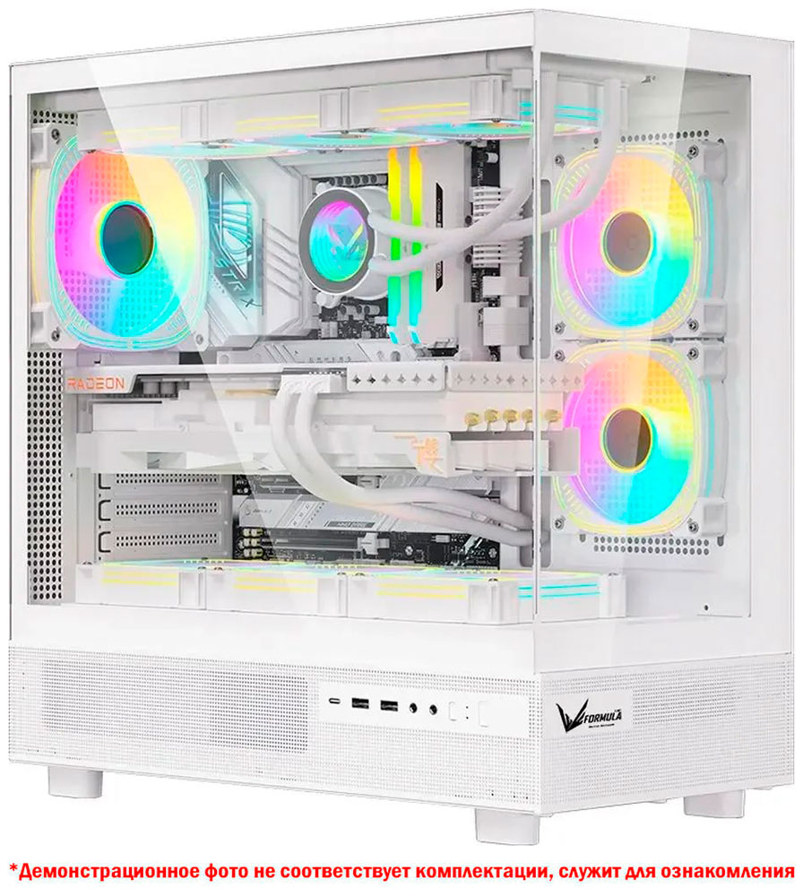 Изображение товара Компьютерный корпус Formula CRYSTAL Z8 White