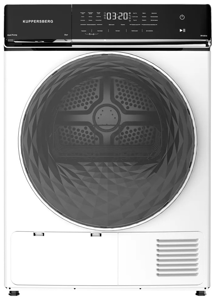 Изображение товара Сушильная машина с тепловым насосом Kuppersberg DM 650 W 8 кг A++