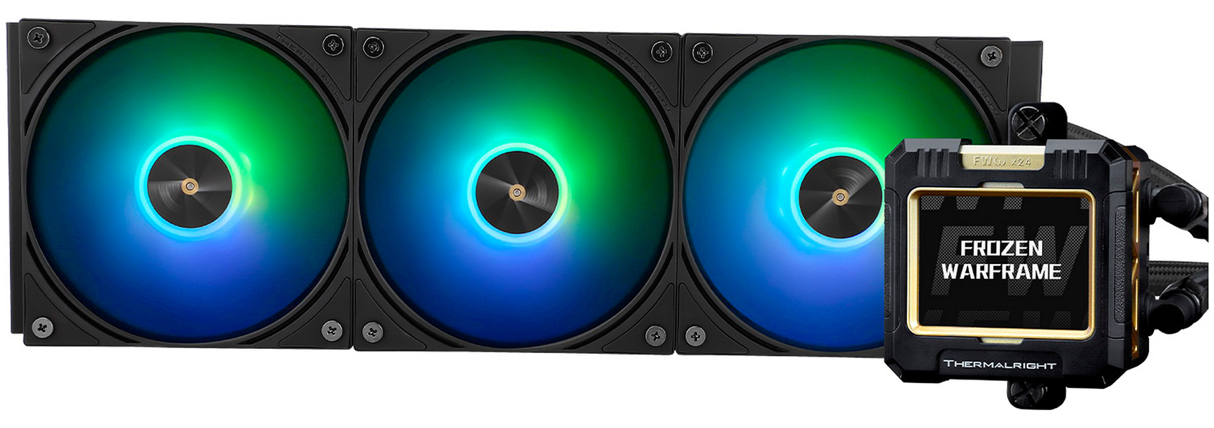 СЖО для процессоров Thermalright Frozen Warframe 360 Black ARGB (F-WFRAME-360-BL-ARGB) СЖО для процессоров Thermalright Frozen Warframe 360 Black ARGB (F-WFRAME-360-BL-ARGB)