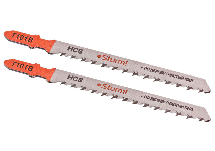 Изображение товара Пилки для лобзика Sturm! T101B, 2 шт (5250609)