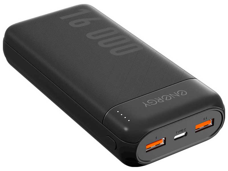 Изображение товара Внешний аккумулятор Energy Power Bank 16000 мАч Travel USB Type-C microUSB