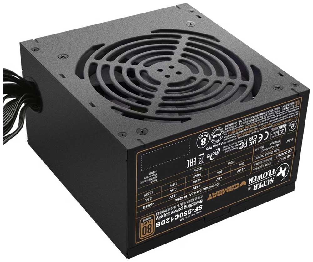 Блок питания Super Flower Combat DB 550W ATX Bronze (SF-550C12DB) Блок питания Super Flower Combat DB 550W ATX Bronze (SF-550C12DB)