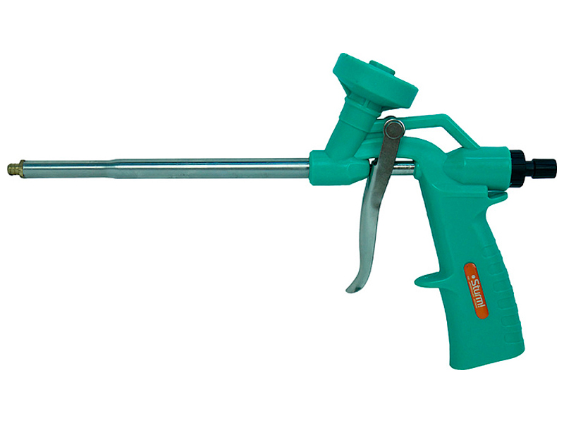 Изображение товара Пистолет для монтажной пены Sturm с пластиковым корпусом и металлическим стволом