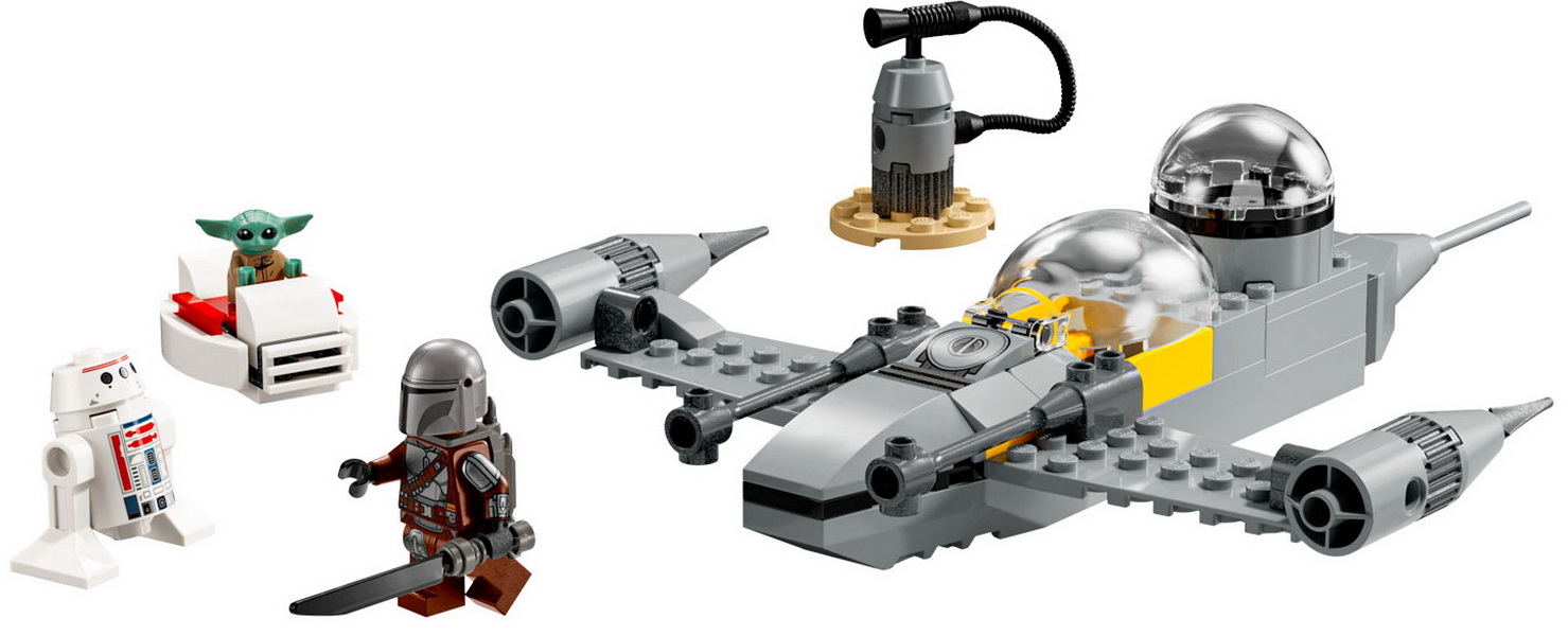 Изображение товара Конструктор Lego Star Wars Звездный истребитель N-1 Мандо и Грогу (75410)