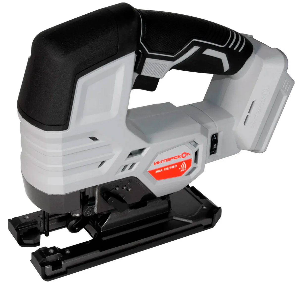 Изображение товара Аккумуляторный лобзик Интерскол МПА-125/18ВЭ с бесщеточным двигателем и подсветкой