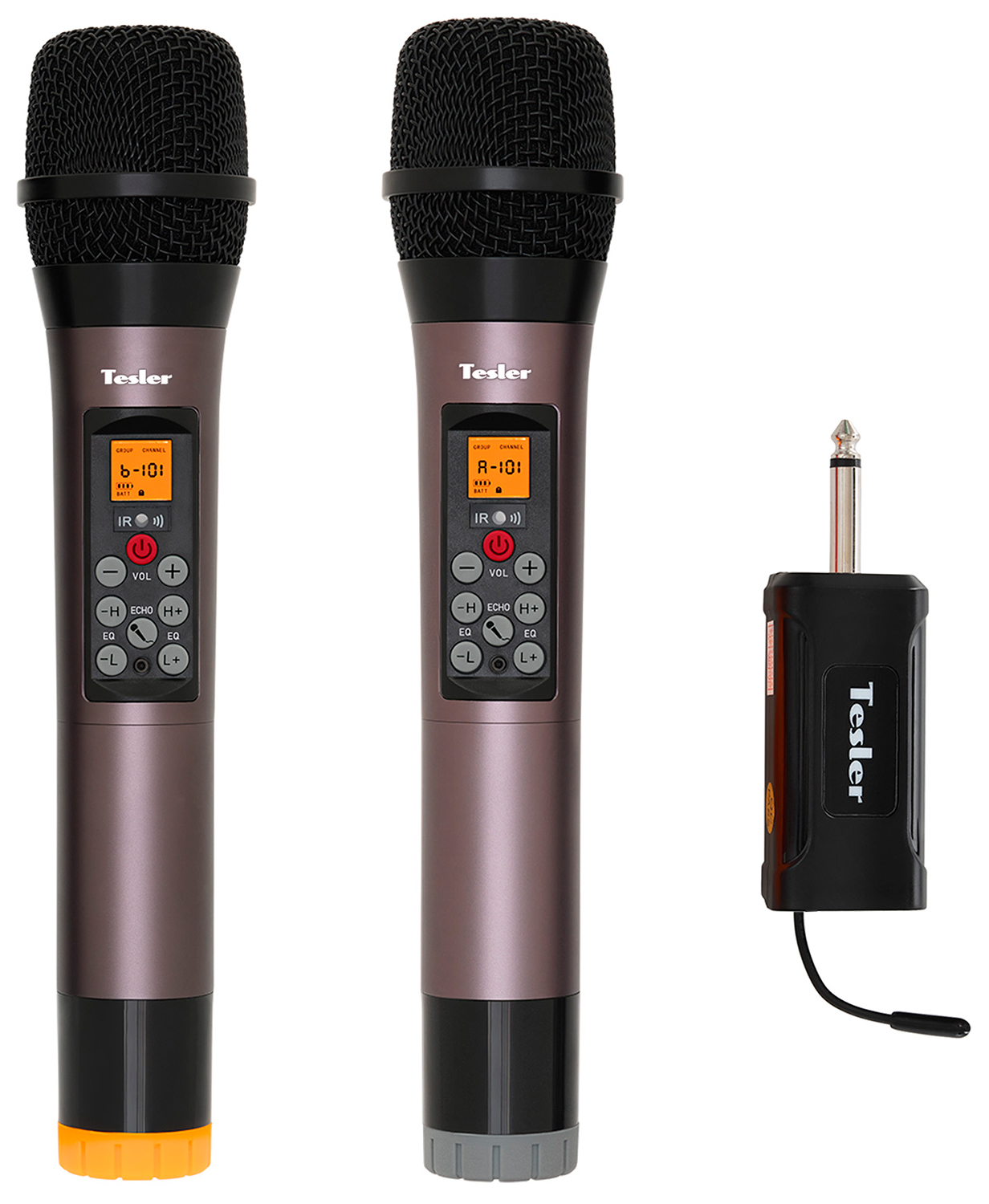 

Система беспроводных микрофонов Tesler WMS-740, Серо-фиолетовый