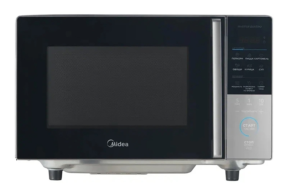

Микроволновая печь - СВЧ Midea EM720CFR-BG, Черный/серебристый