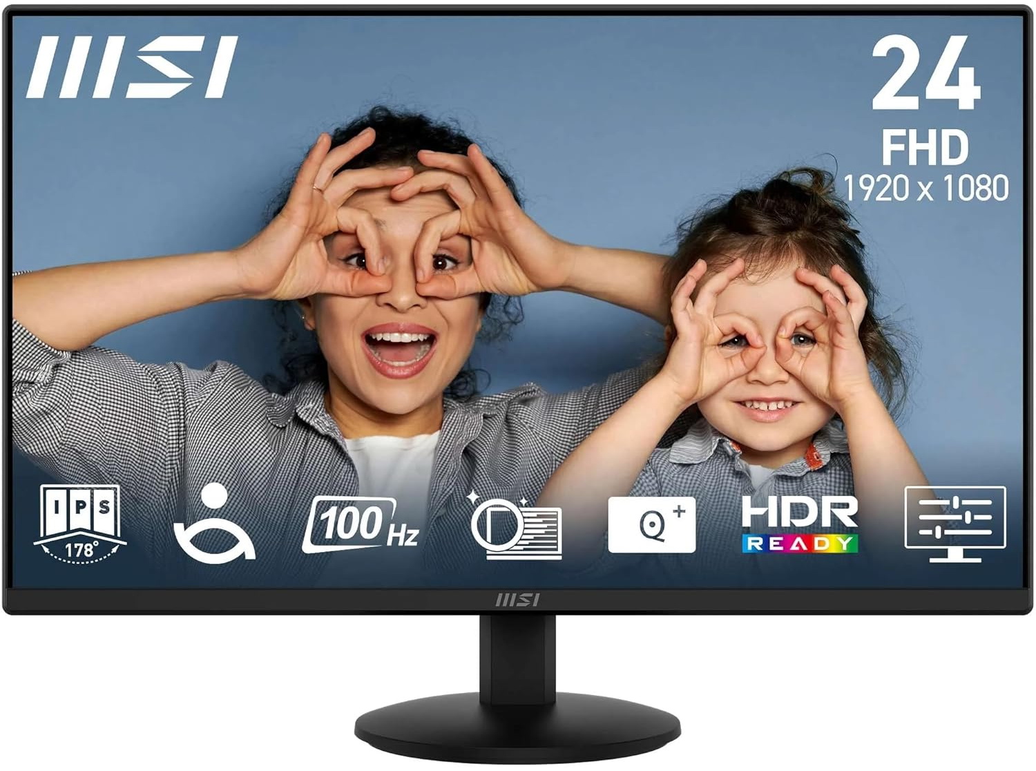 Изображение товара ЖК монитор MSI PRO MP242L 23.8 дисплей, IPS, 100 Гц, HDMI DisplayPort