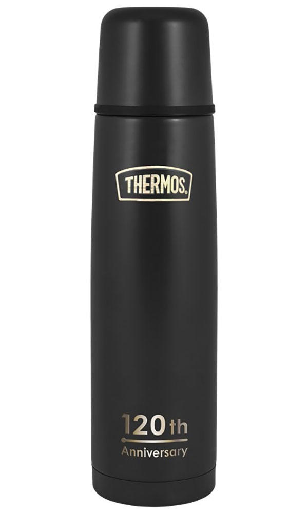 Изображение товара Техномос 1L лимитированный термос с золотым логотипом и вакуумной изоляцией