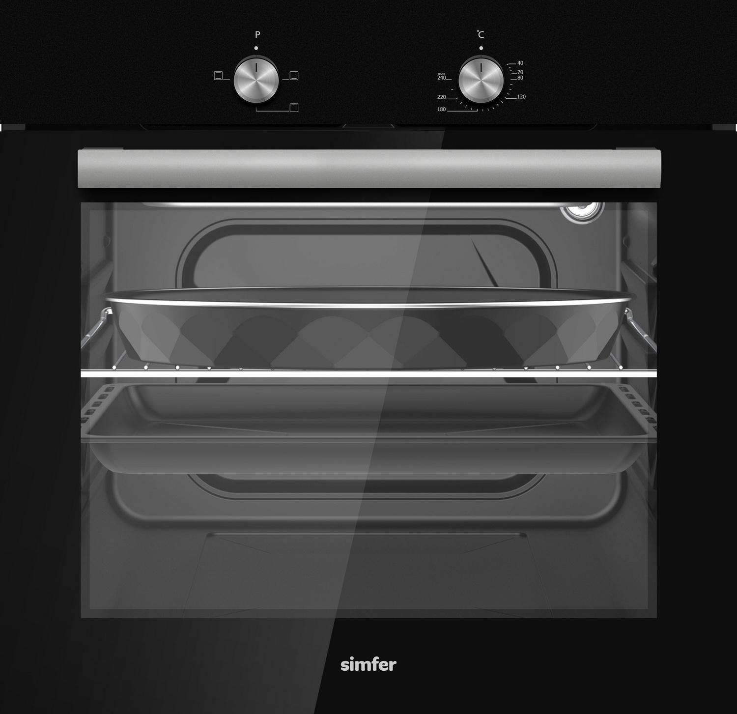 

Электрический духовой шкаф Simfer B6EB04025 черный