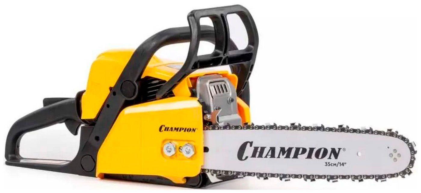 Изображение товара Бензопила Champion 232-14-3/8-1.3-50E мощность 1.5кВт длина шины 35см
