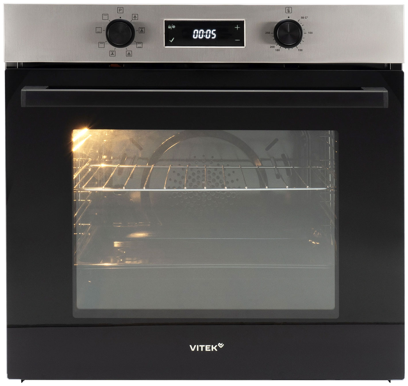 Изображение товара Электрический духовой шкаф Vitek VEO 6480 IX, нержавеющая сталь