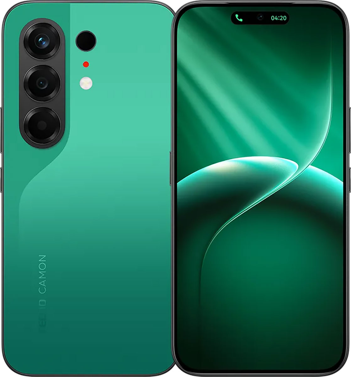 Изображение товара Смартфон Tecno CAMON 50 CN5 256+12 Malachite Green