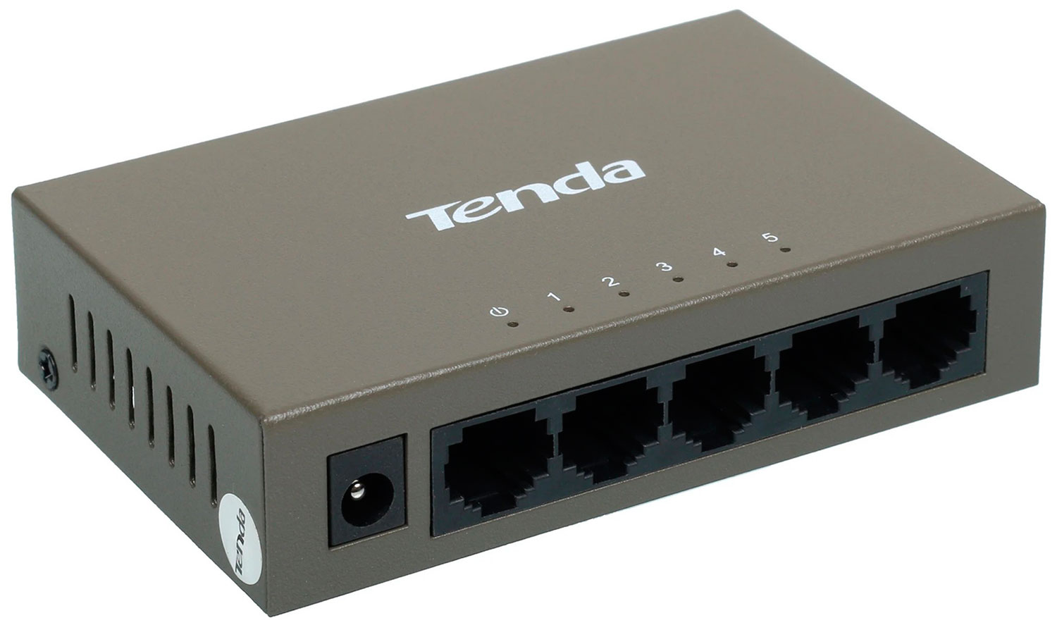 Изображение товара Неуправляемый коммутатор Tenda 5 портов 100Мбит/с, грозозащита